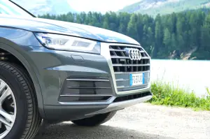 Audi Q5 prova su strada 2017