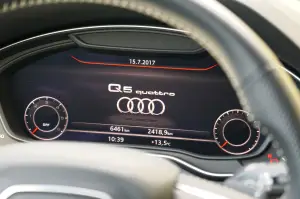 Audi Q5 prova su strada 2017