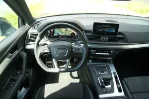 Audi Q5 prova su strada 2017