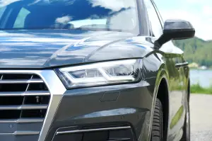 Audi Q5 prova su strada 2017