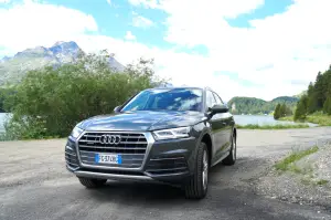 Audi Q5 prova su strada 2017