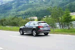 Audi Q5 prova su strada 2017