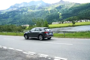 Audi Q5 prova su strada 2017