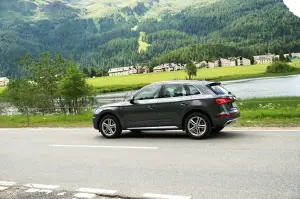 Audi Q5 prova su strada 2017