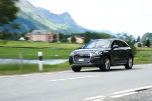 Audi Q5 prova su strada 2017