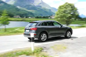 Audi Q5 prova su strada 2017