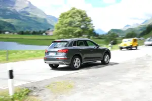 Audi Q5 prova su strada 2017