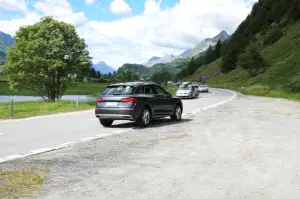 Audi Q5 prova su strada 2017