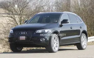 Audi Q5 restyling 2012 foto spia marzo 2012