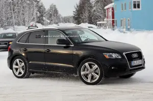 Audi Q5 restyling foto spia febbraio 2012