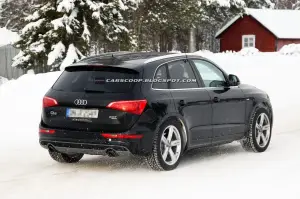 Audi Q5 restyling foto spia febbraio 2012