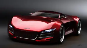 Audi R10: rendering - 1