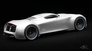 Audi R10: rendering - 2
