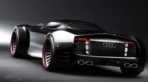 Audi R10: rendering - 3