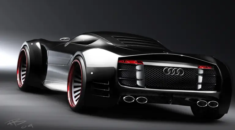 Audi R10: rendering - 3