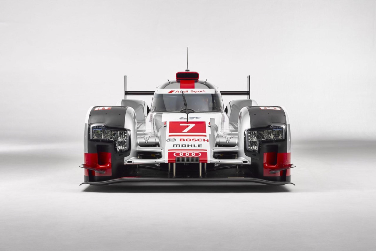 Audi R18 e-tron quattro 2015 - nuova configurazione aerodinamica