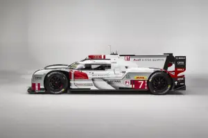 Audi R18 e-tron quattro 2015 - nuova configurazione aerodinamica