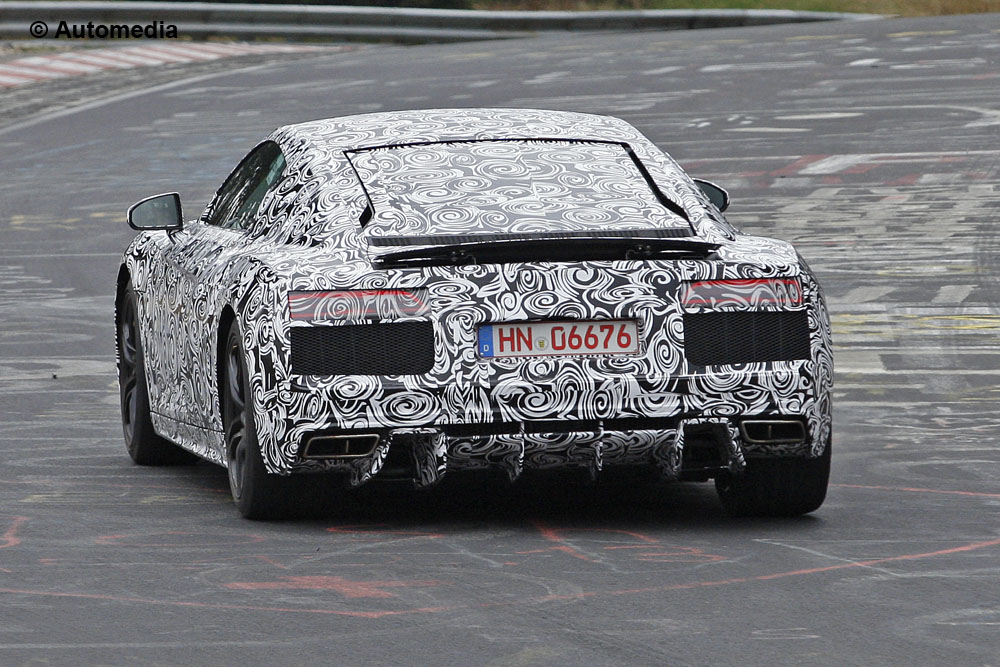 Audi R8 2016 - Foto spia 31-03-2014