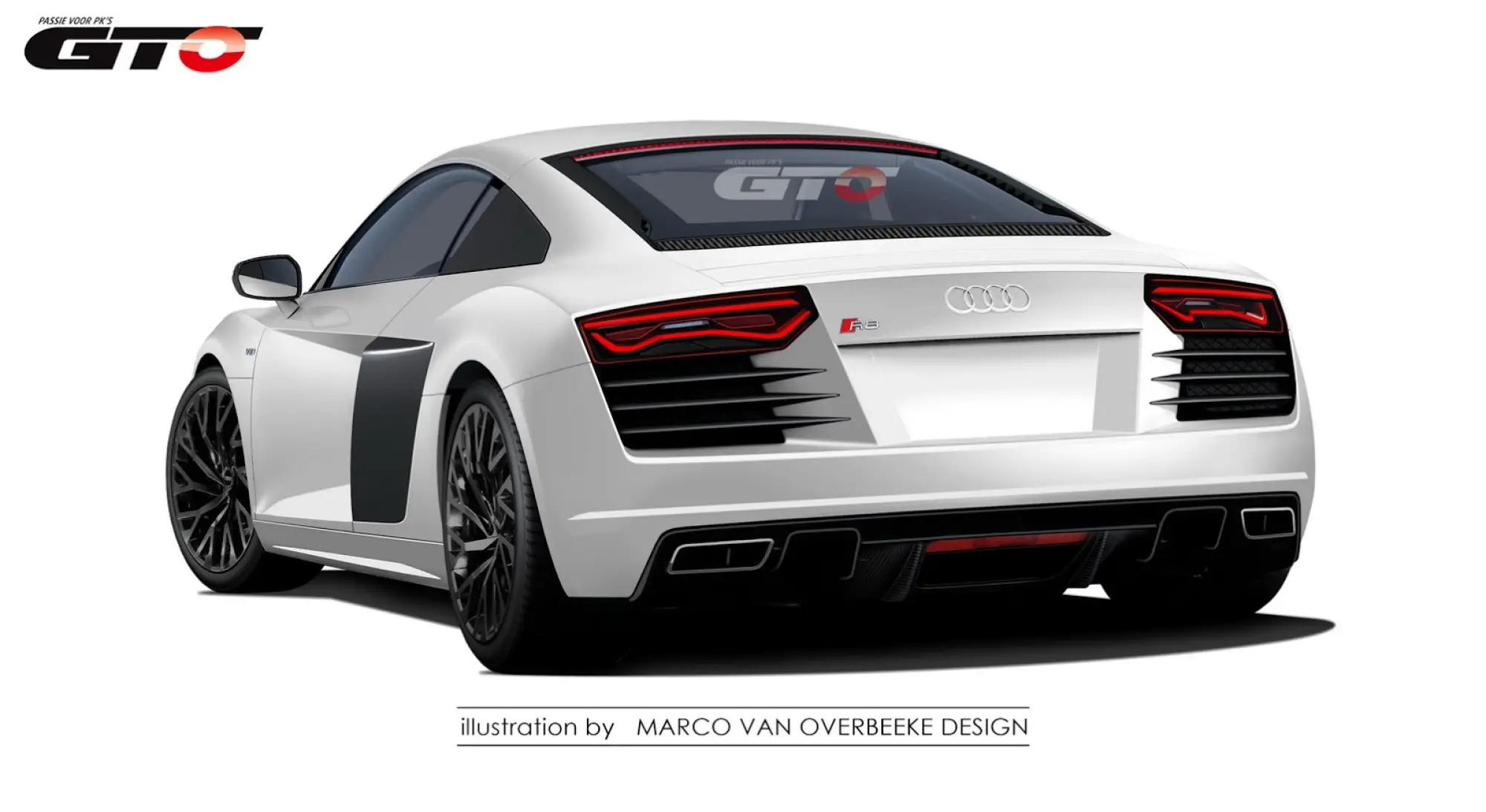 Audi R8 by van Overbeeke - 3