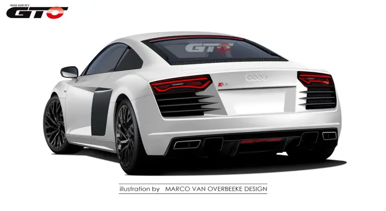 Audi R8 by van Overbeeke - 3