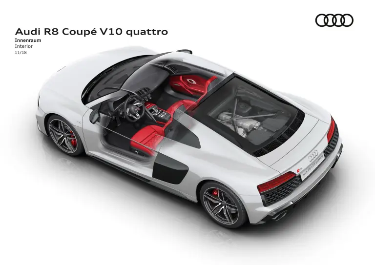 Audi R8 Coupe e R8 Spyder 2019 - 64