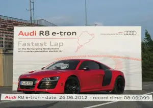 Audi R8 e-tron Nurburgring