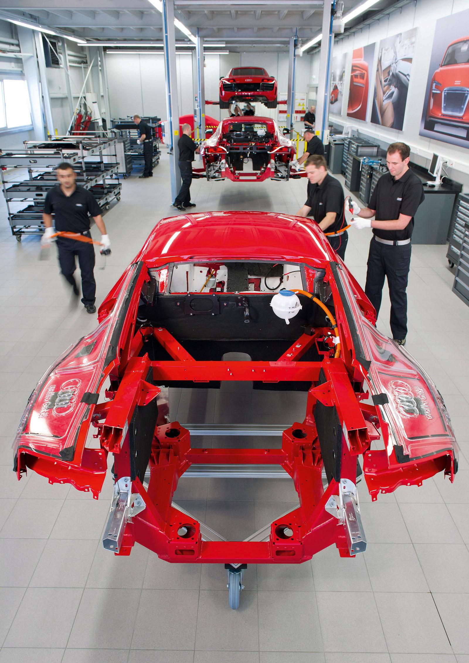 Audi R8 E-Tron progettazione