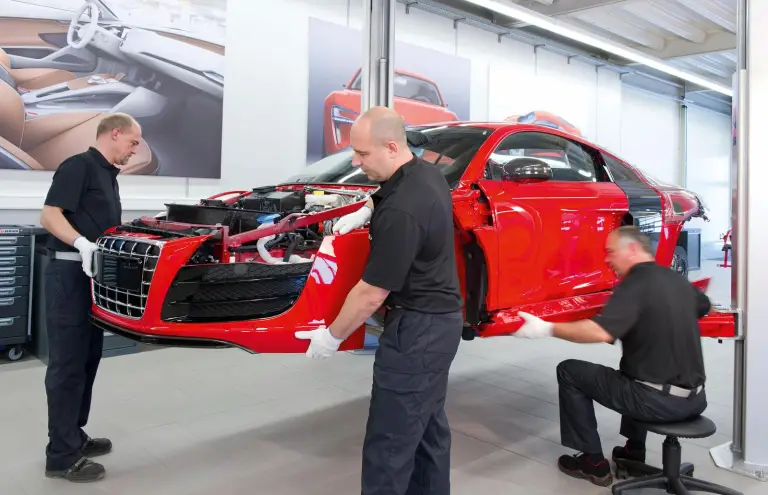 Audi R8 E-Tron progettazione - 16