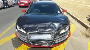 Audi R8 GT - Incidente Johannesburg - 1