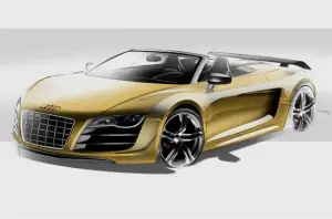 Audi R8 GT Spyder teaser - 1