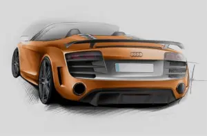Audi R8 GT Spyder teaser - 2
