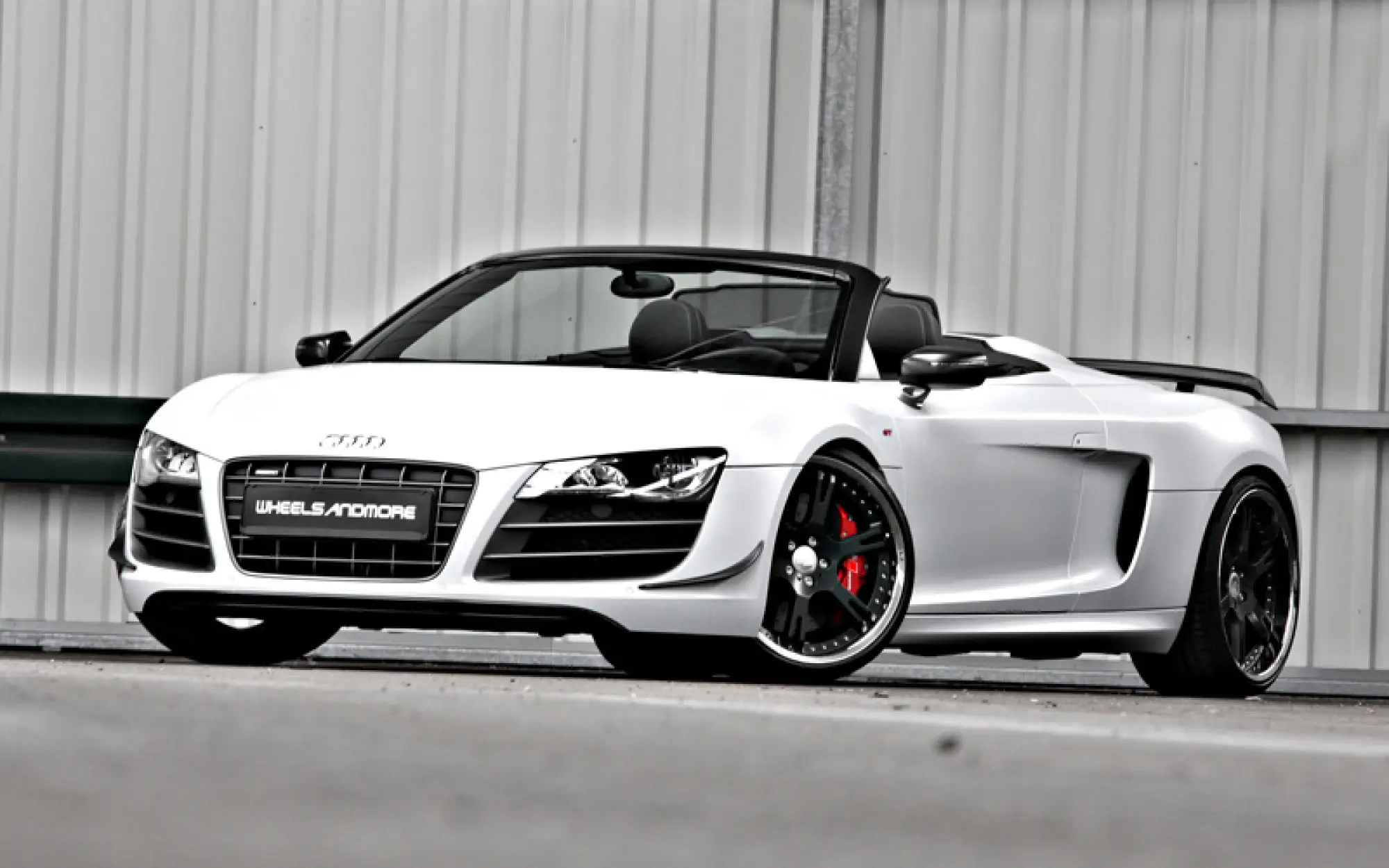 Audi R8 GT Spyder Triade Bianco by Wheelsandmore - 1