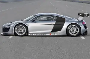 Audi R8 LMS GT3 (2009), R8 LMS Ultra GT3 (2012) e R8 LMS GT3 (2015)