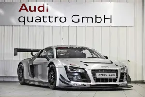 Audi R8 LMS GT3 (2009), R8 LMS Ultra GT3 (2012) e R8 LMS GT3 (2015)