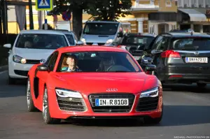 Audi R8 restyling 2013 dal vivo - 1