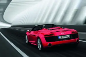 Audi R8 restyling 2013 nuove immagini