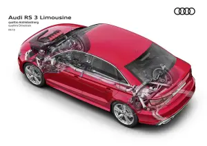 Audi RS 3 Sedan foto stampa Salone di Parigi 2016 - 21