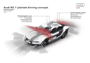 Audi RS 7 a guida autonoma - Hockenheim