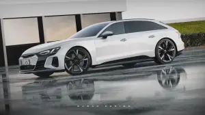 Audi RS e-tron GT Avant Render