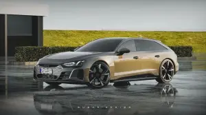 Audi RS e-tron GT Avant Render