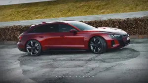 Audi RS e-tron GT Avant Render