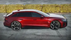 Audi RS e-tron GT Avant Render