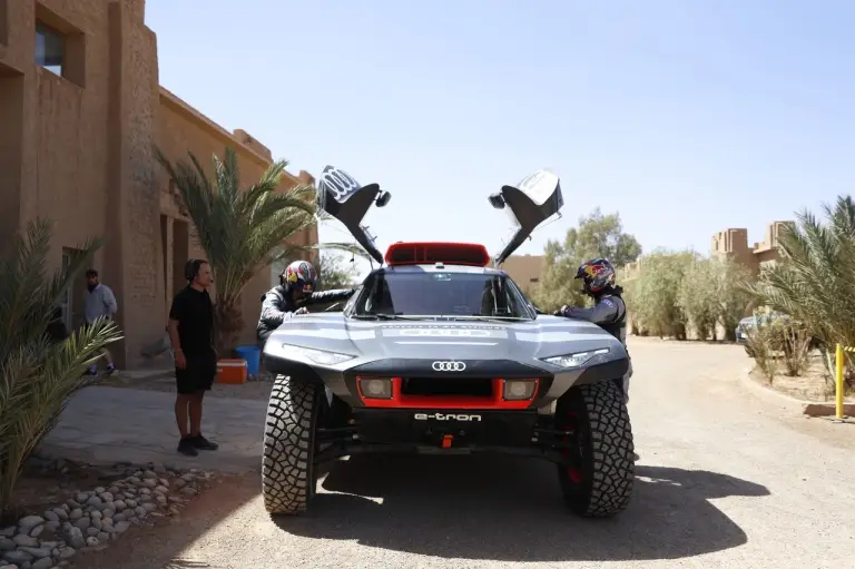 Audi RS Q e-tron - test Marocco - 15