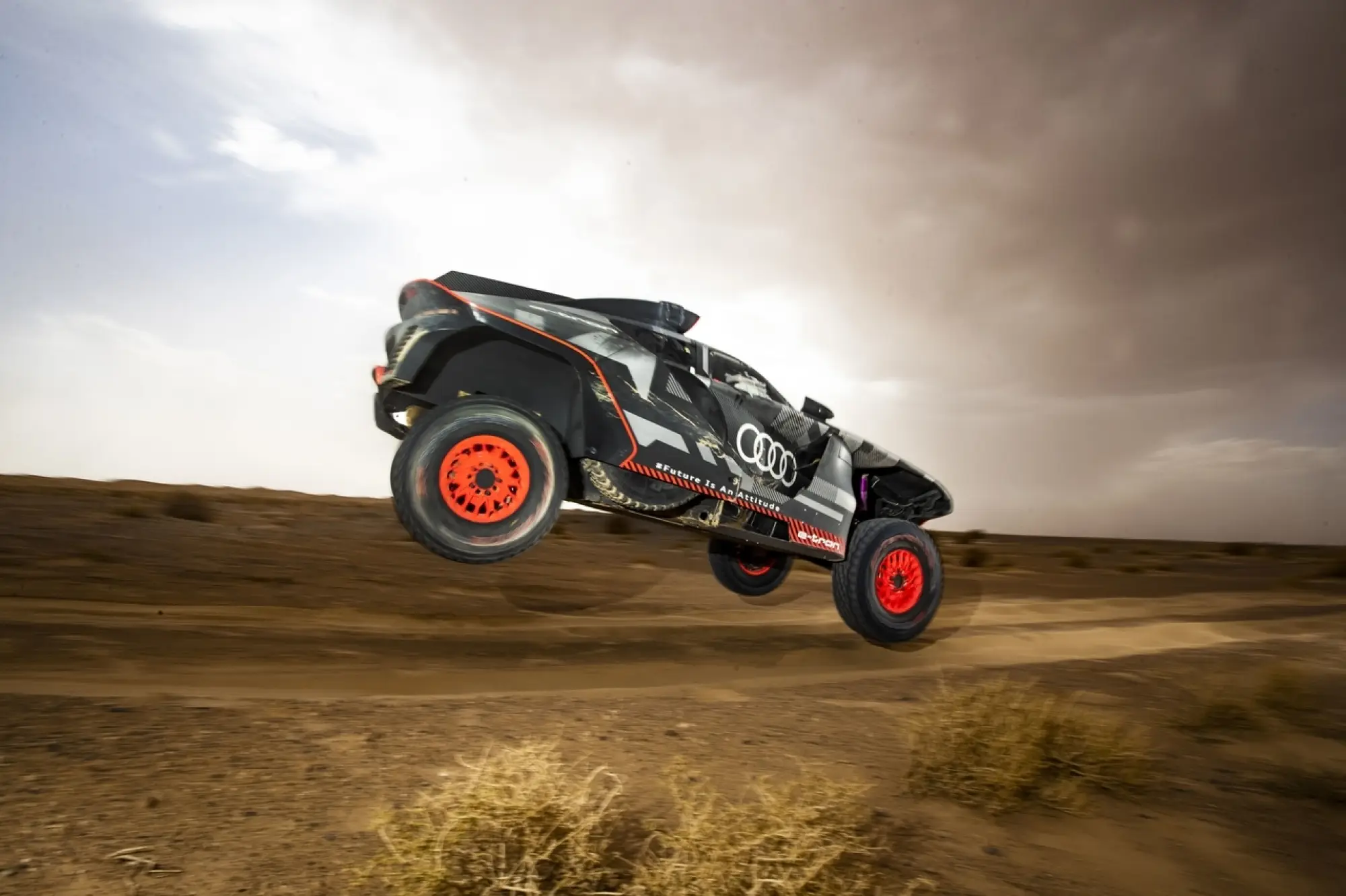 Audi RS Q e-tron - test Marocco - 16