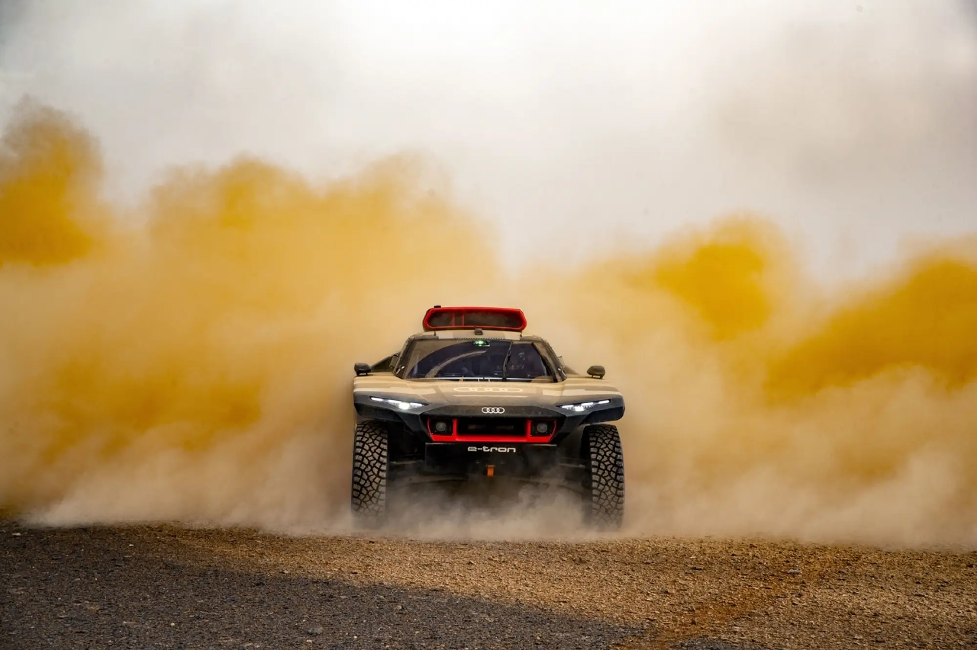 Audi RS Q e-tron - test Marocco - 3