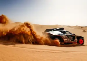Audi RS Q e-tron - test Marocco - 14