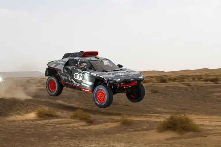 Audi RS Q e-tron - test Marocco - 1
