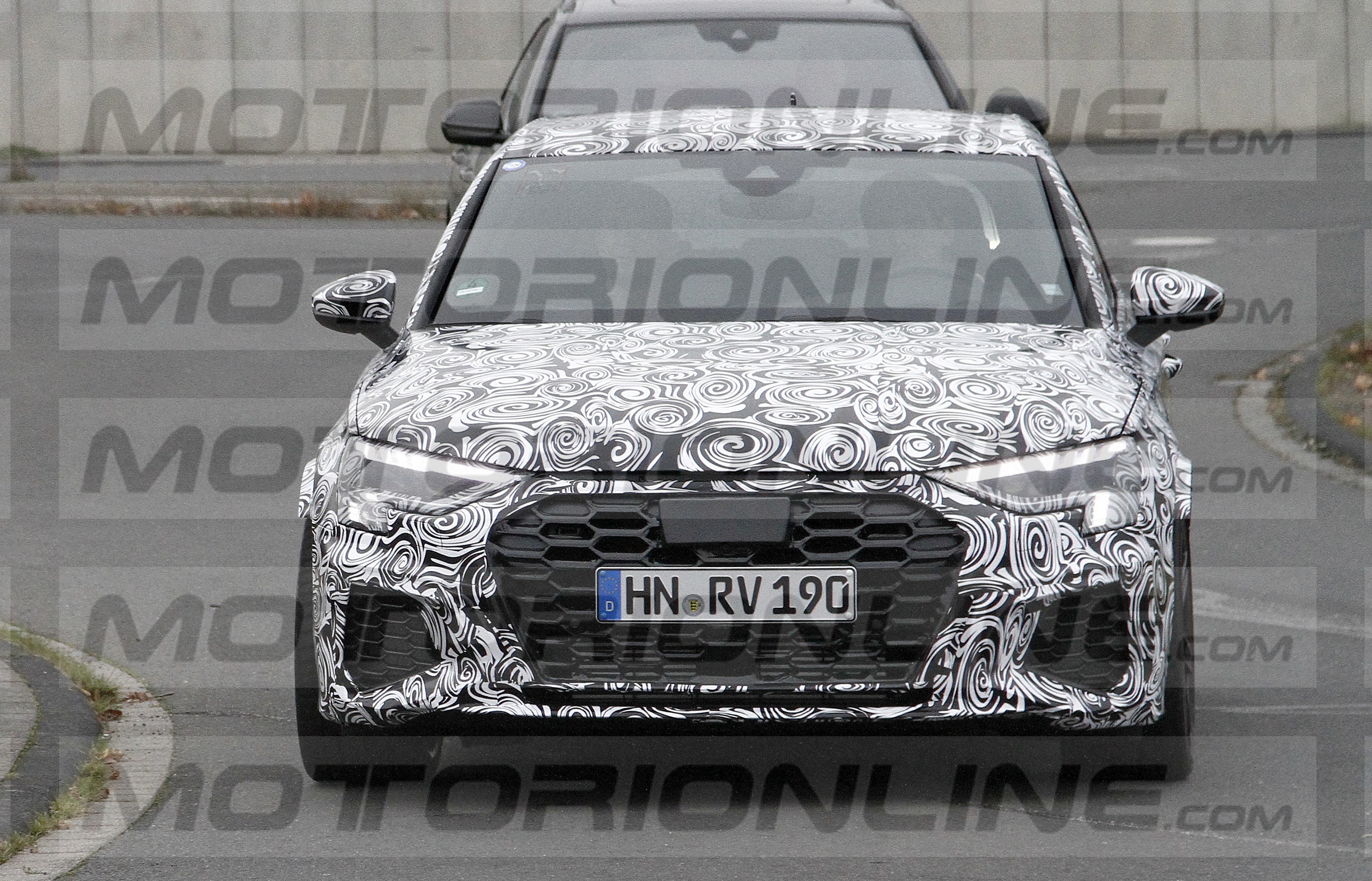 Audi RS3 2020 - Le foto spia
