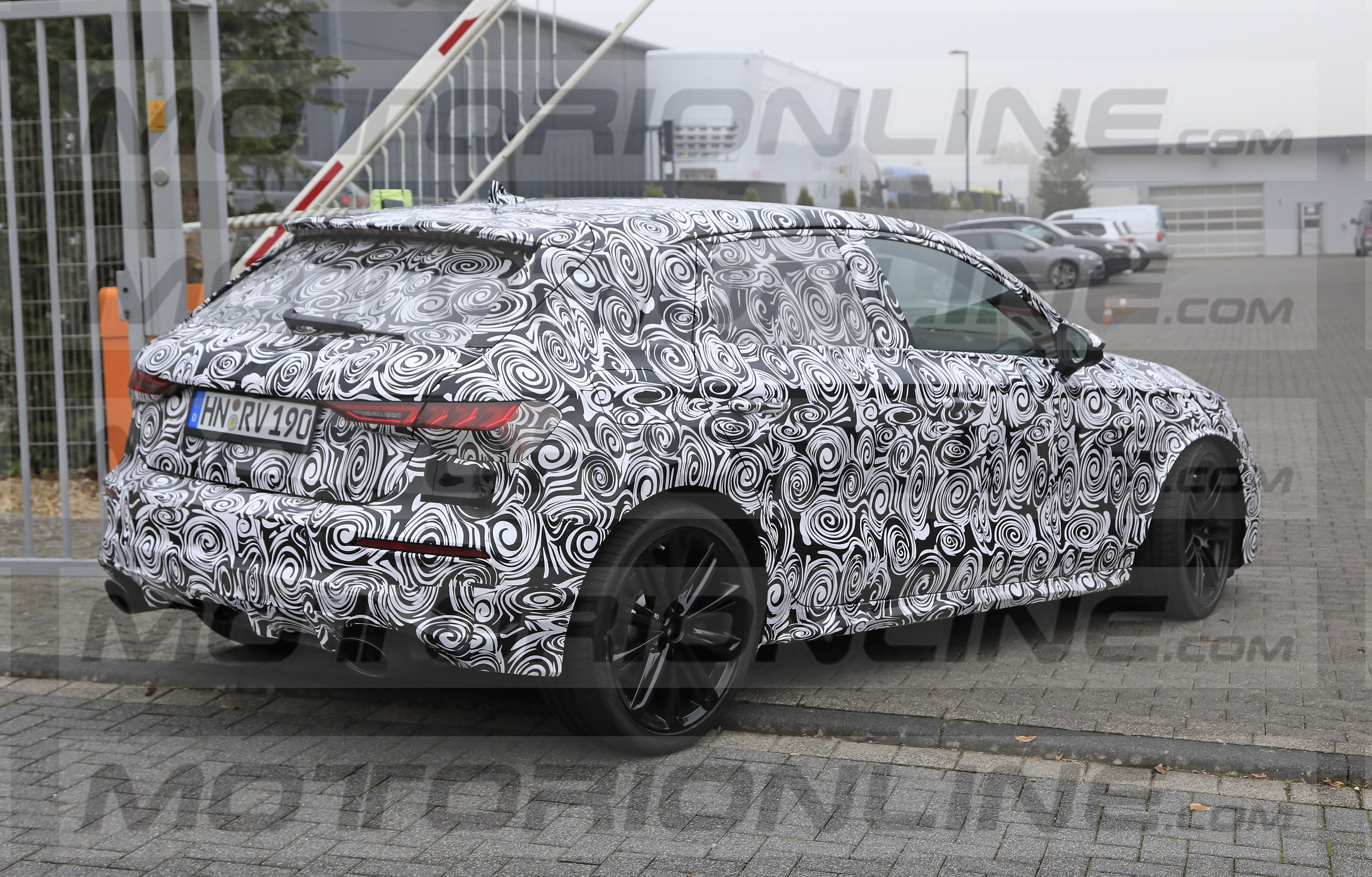 Audi RS3 2020 - Le foto spia