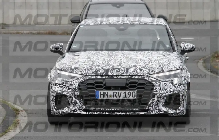 Audi RS3 2020 - Le foto spia - 1
